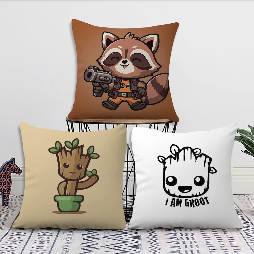 Guardians of the Galaxy Pillow Case Sofa living Printing Decoration Room Home Office Coffee Shop Car Nordic Simplicity Cover