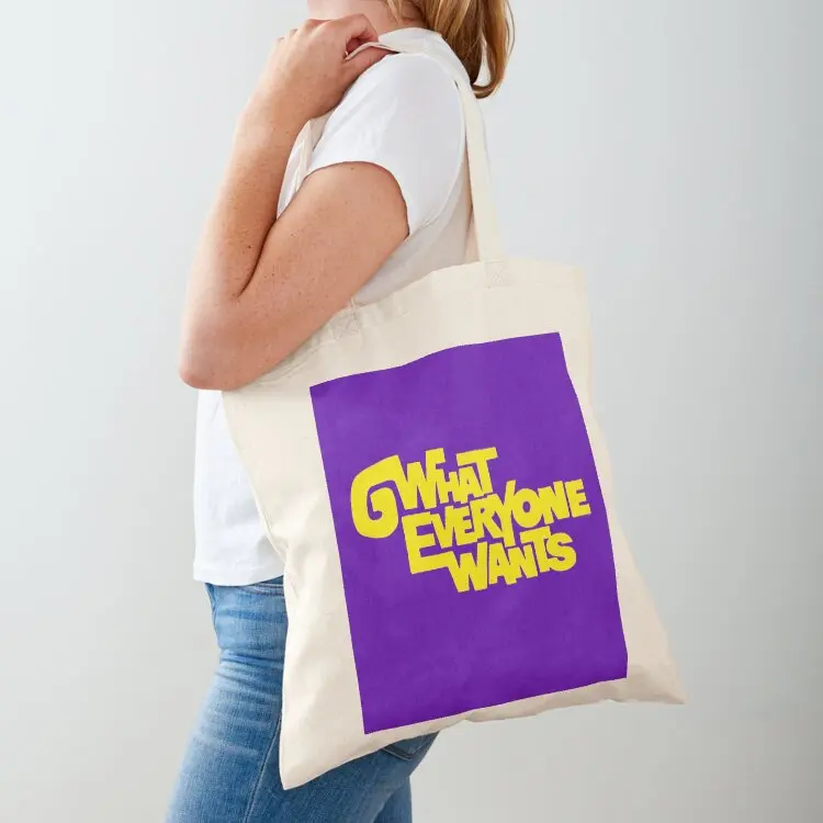 

What Everyone Wants Tote Bag Canvas custom tote bag Canvas bag reusable grocery bags