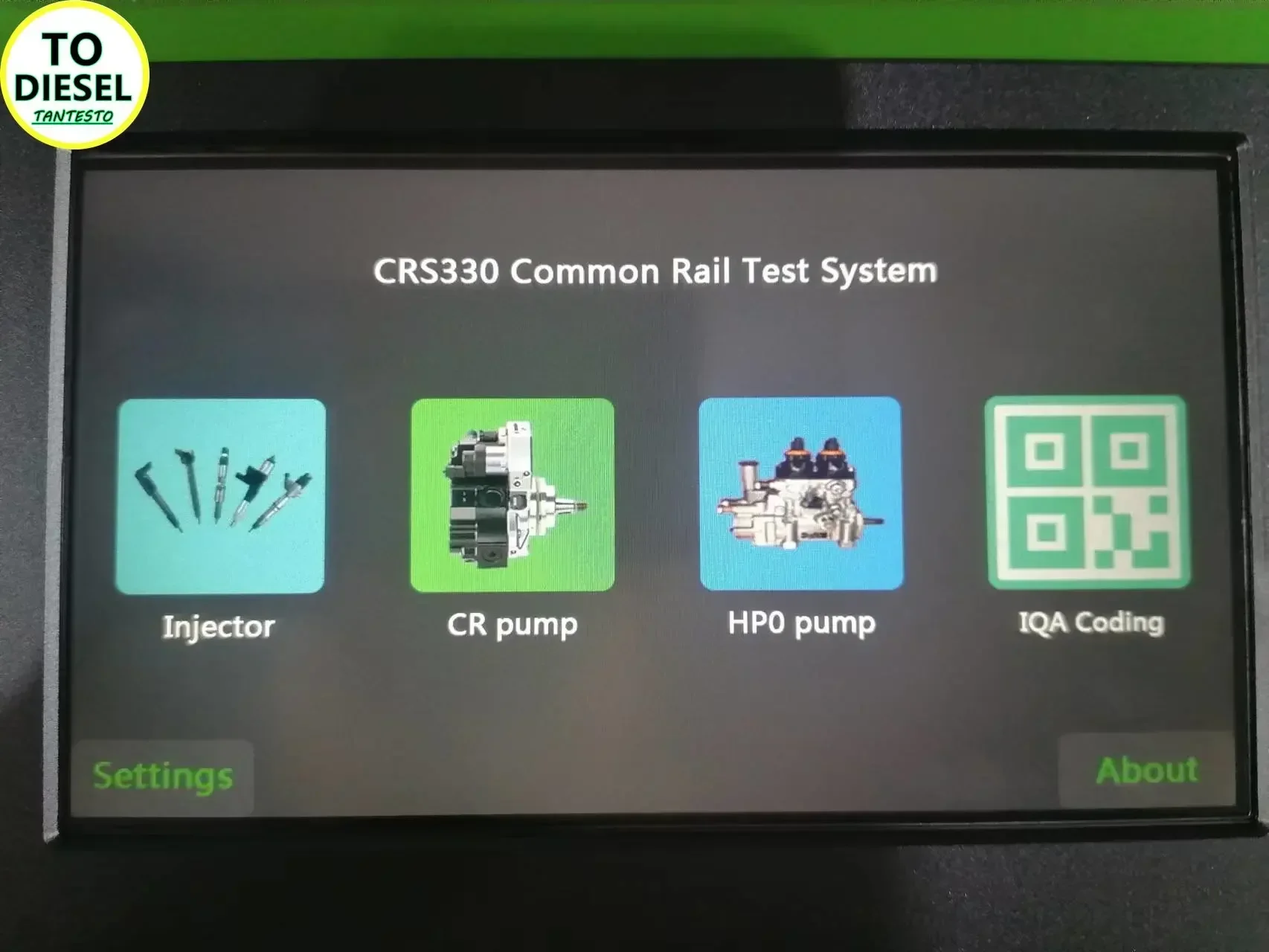 AM-CRS330 Common Rail Injector Tester Drive 6 Injectors Pumps Test for HP0 HEUI Pump