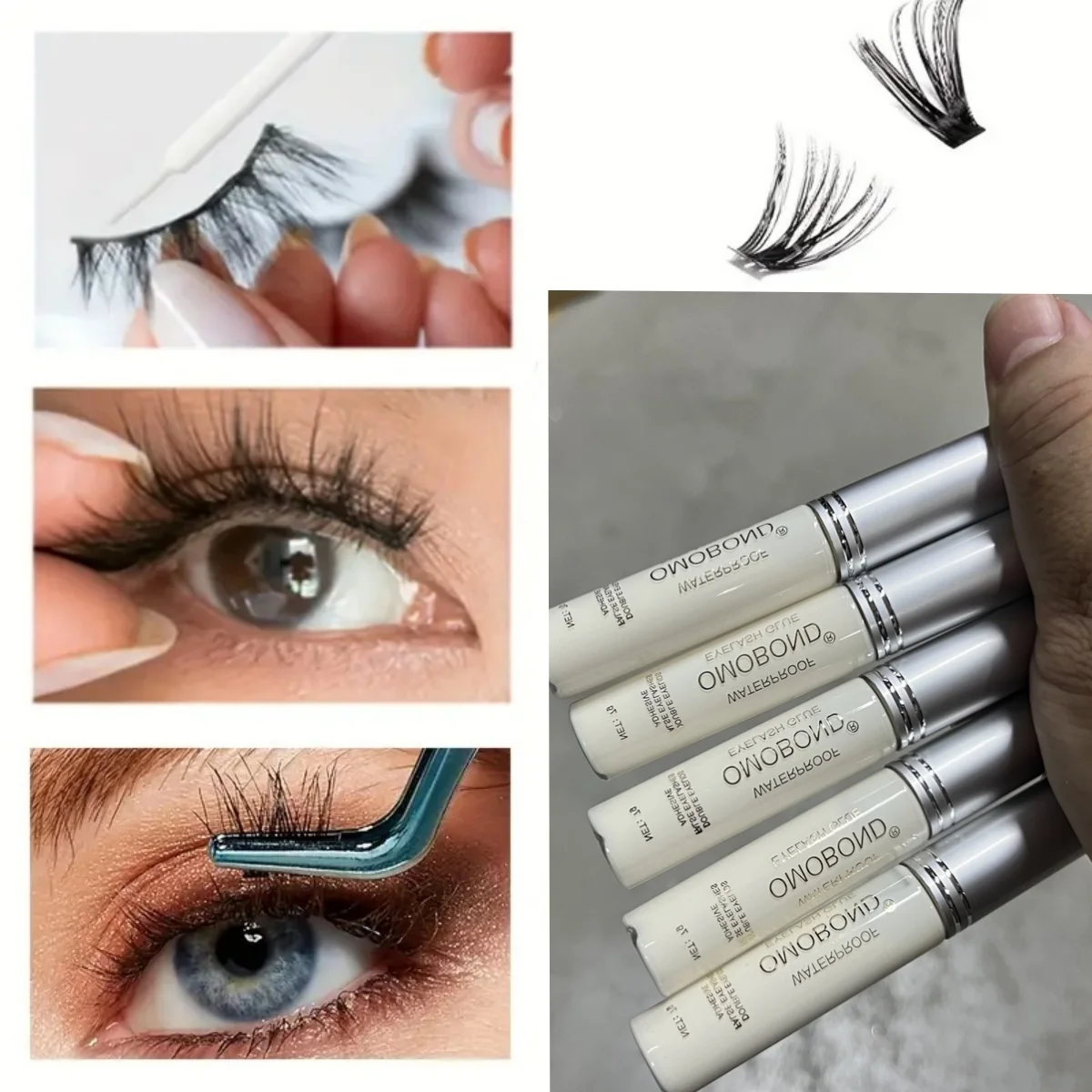 1pcs 7g False Eyelash Glue Primer Waterproof Long Lasting Quick Dry Extension Easy Remover pegamento pestañas Makeup Tools GY124