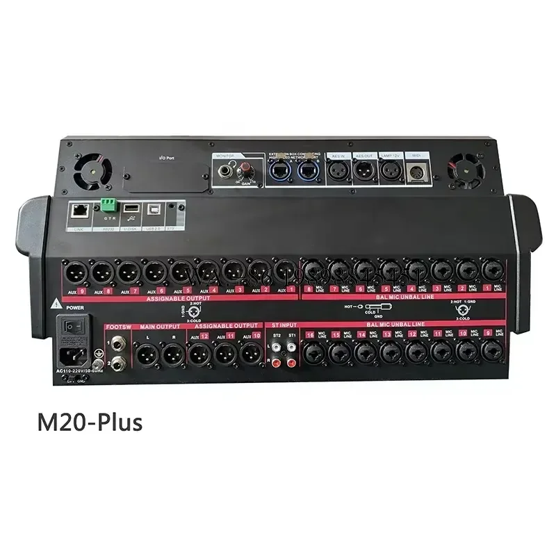 WMWMNU M16 Digital Mixer Produced in China for Events and Stage Digital Mixer Professional Sound Equipment