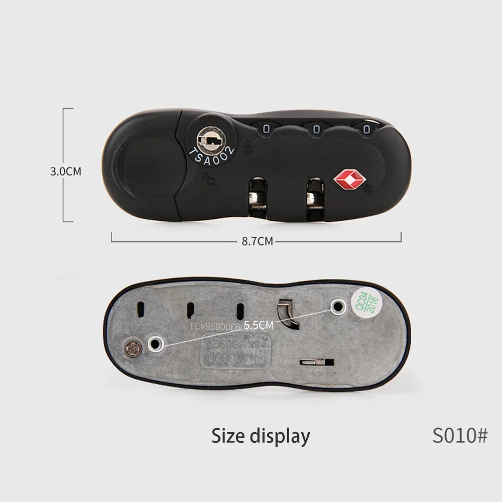 TSA Customs fixed combination lock bag accessories pull rod box password quality good lock maintenance combination lock