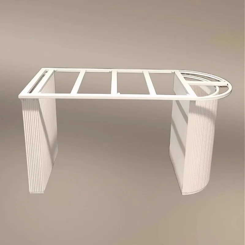Bracket Cream Wind Dining Table Foot Island Table Tea Table Column Semicircular Roman Column Foot Wrought Iron