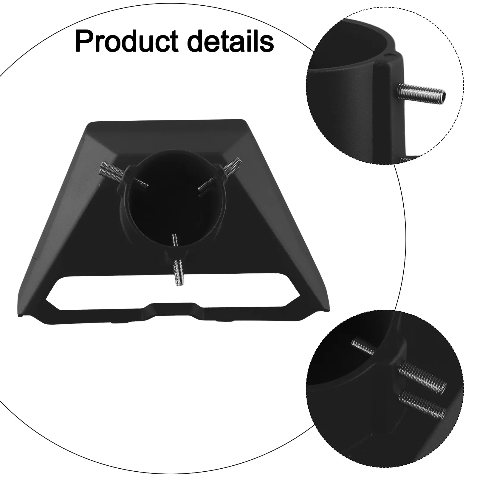 Untuk Starlink peralatan standar Gen 3 adaptor pemasangan tiang Adapter aluminium Aloi tahan cuaca pemasangan mudah