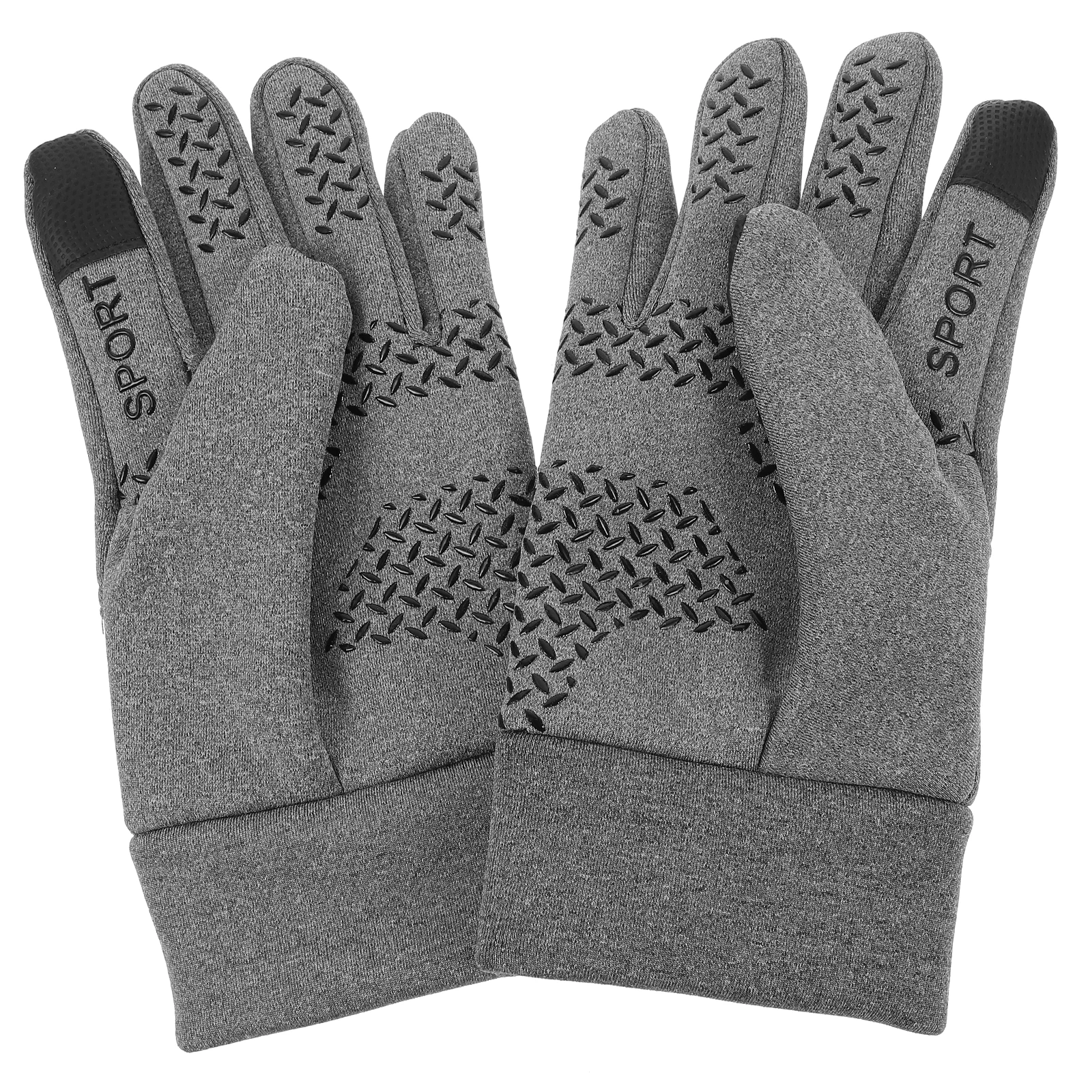 

Warm Windproof Waterproof Grey XL Polyester Cycling Bike Touchscreen Anti-slip Running Gloves Men Outdoor Sports Winter Gloves