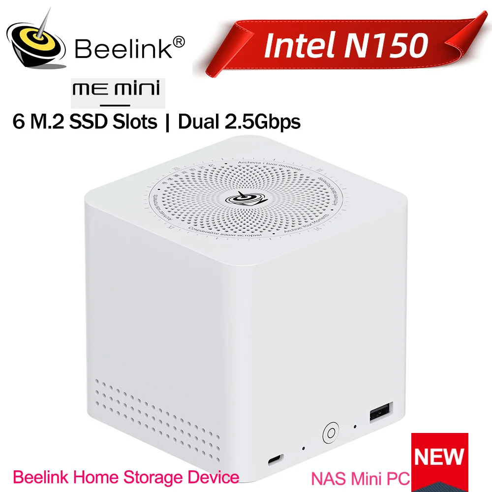 Beelink ME Mini NAS Intel Twin