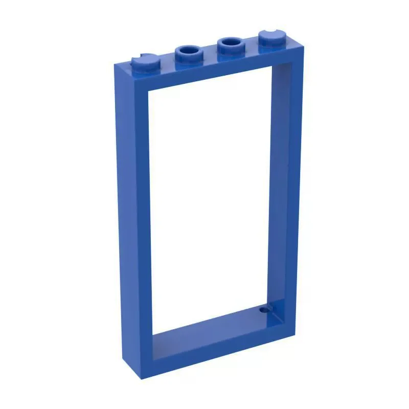 10 Stück 60596 Türrahmen 1x4x6 Bausteine-Set mit 2 Löchern, Ziegelsteine, Partikel-Puzzle, Ideen-Spielzeug, Kindergeburtstag, Weihnachtsgeschenk – Detail 2