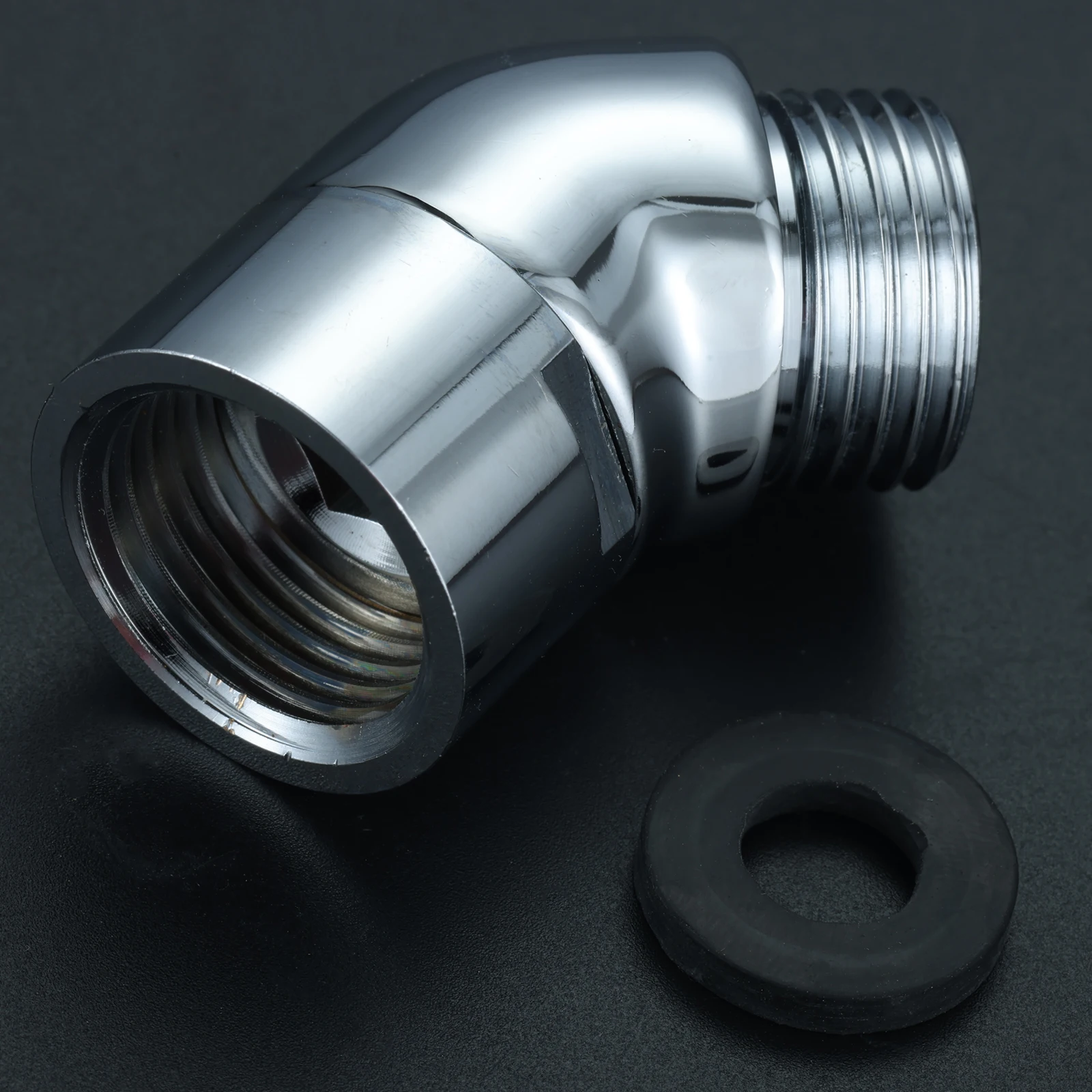 Uniwersalny uchwyt na rękę na łokieć G1/2 rączka prysznica Spray do powierzchni dysza do zraszacza na łokieć Adapter wyposażenie łazienkowe głowicy prysznicowej