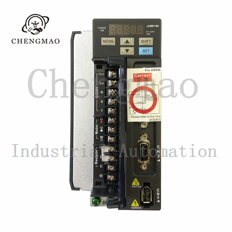 

Запрос PLC 1 кВт 220 В однофазный/3-фазный Стандартный Универсальный серводвигатель переменного тока с драйвером ASD-B2-1021-B