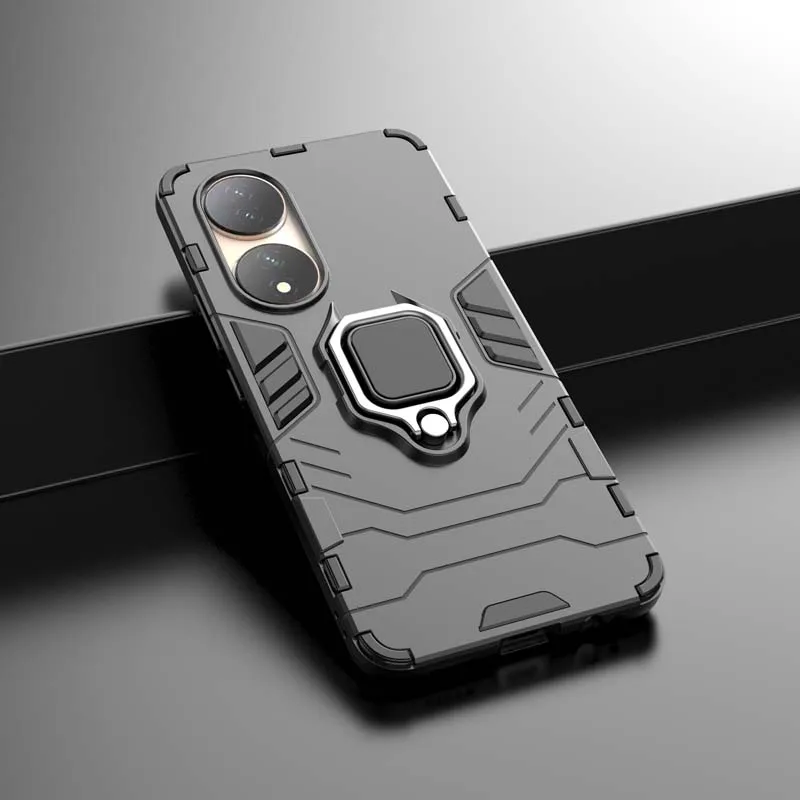 حافظة مدرعة 2025 لهاتف Vivo Y100 Y 100 حامل حلقي مقاوم للصدمات خلفي Coque لهاتف Vivo iQOO Z7 11 Pro Neo 8 Neo8 iQOO11 غطاء هاتف