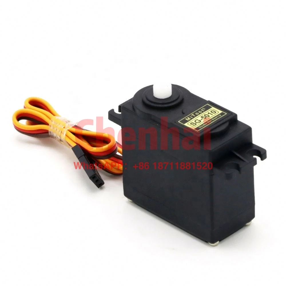 

Mitoot Steering Gear SG5010 3KG 5KG High Torque Digital Motor Steering Gear for Car Boat Model