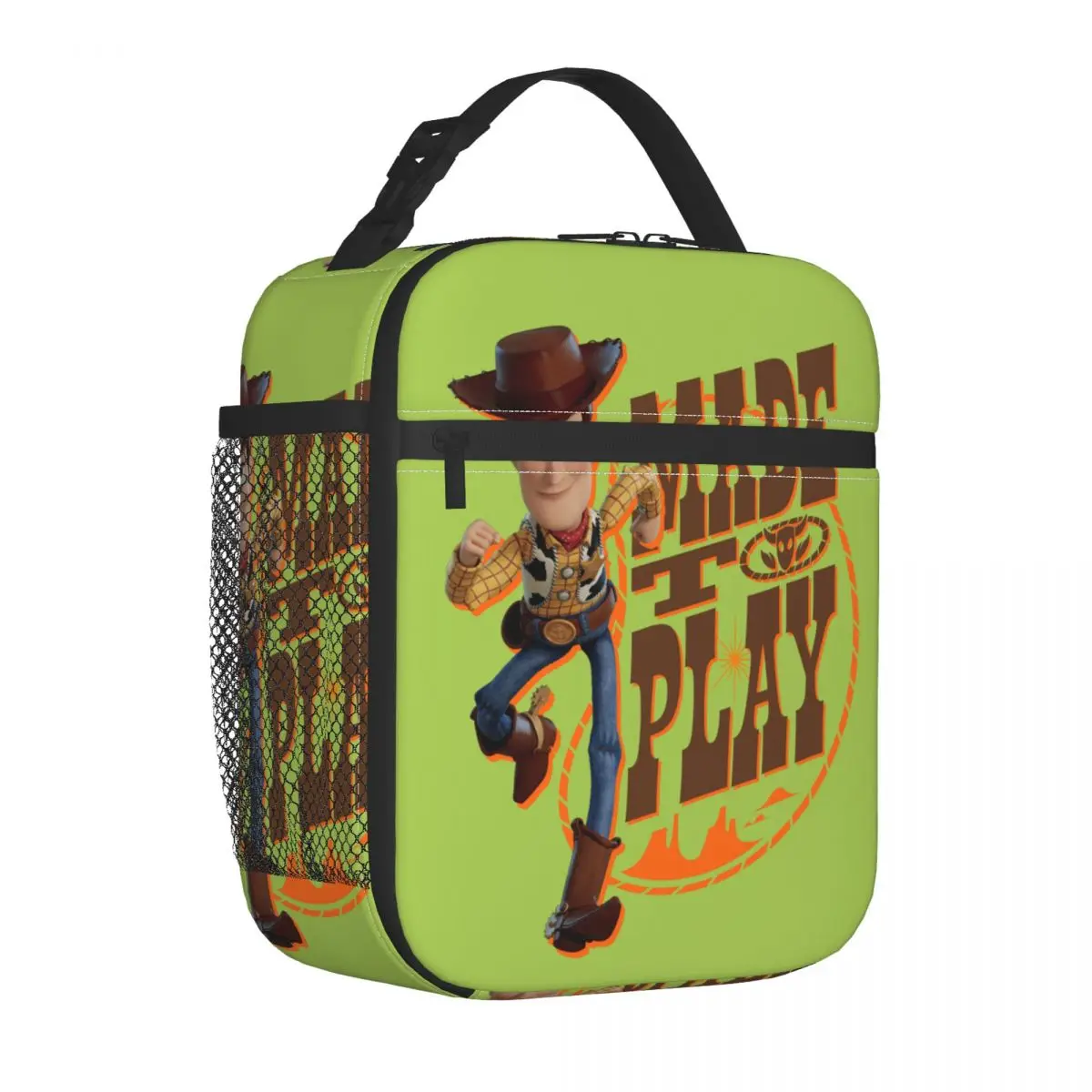 Toy Story Woody To Play Insulated Lunch Bags High Capacity Lunch Container Cooler Bag Lunch Box Tote School Picnic Food Handbags