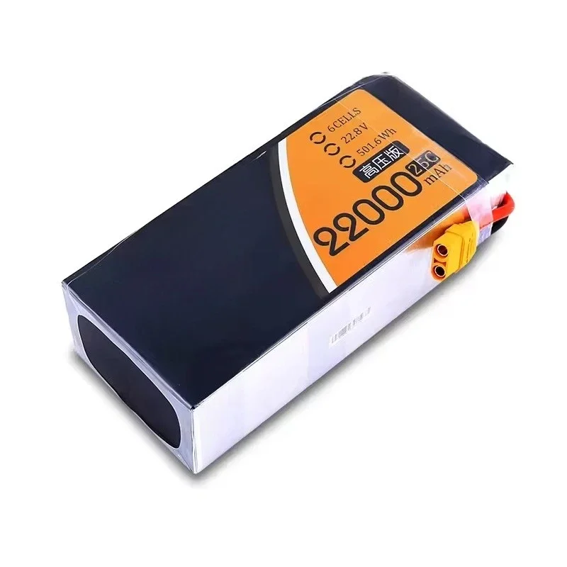 

Tattu 22000mAh 6S 22.8V 25C UA V HV Lipo Dro Ne For Large Model Aircr aft Experimental Robots Dynamics