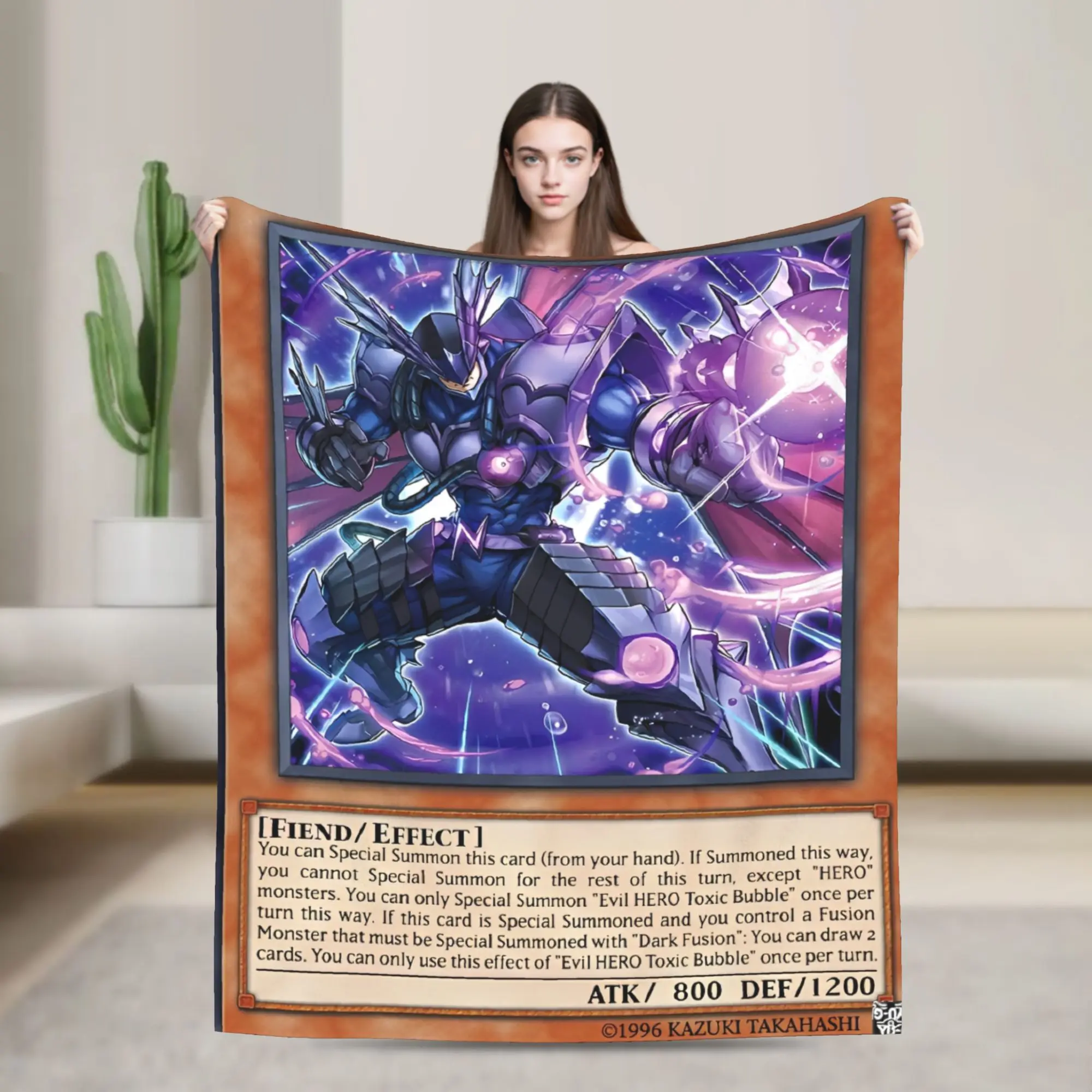 

Anime Yu Gi Oh Card Blanket Travel Flannel Throw Blanket For Living Room Warm Soft Custom Quality Bedspread Gift Idea