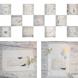 Wisteria Bouquet in Vase Metal Cutting Dies Scrapbook Diary Decoration Stencil Embossing Template DIY Greeting Card Handmade