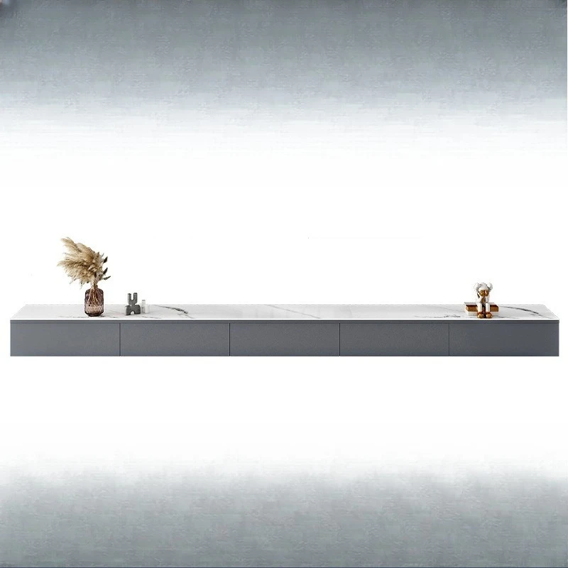 

Подвесной шкаф для телевизора, журнальный столик, простая современная настенная маленькая квартира, бытовая гостиная, хранение каменной плиты