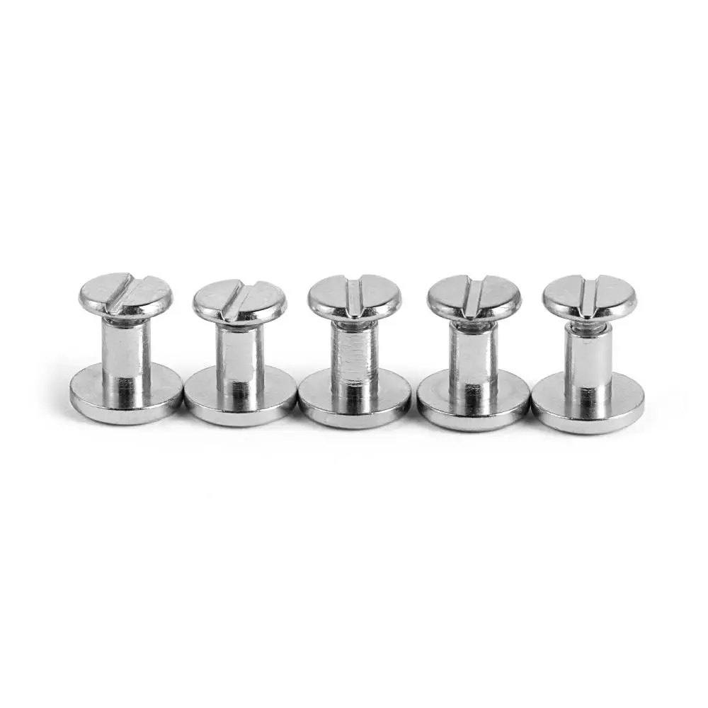 10sets DIY Crafts decoration nail Scrapbooking Leather Craft Nail Rivets Brass screw Cloth Button