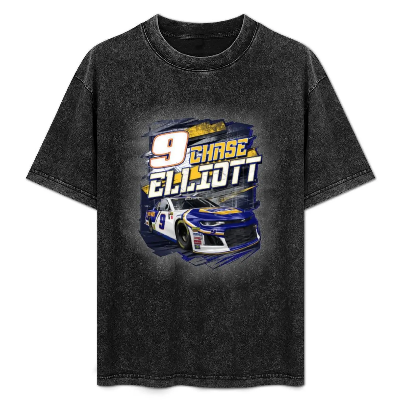 Chase Elliott For White T-Shirt anime stuff customizeds clothes for men