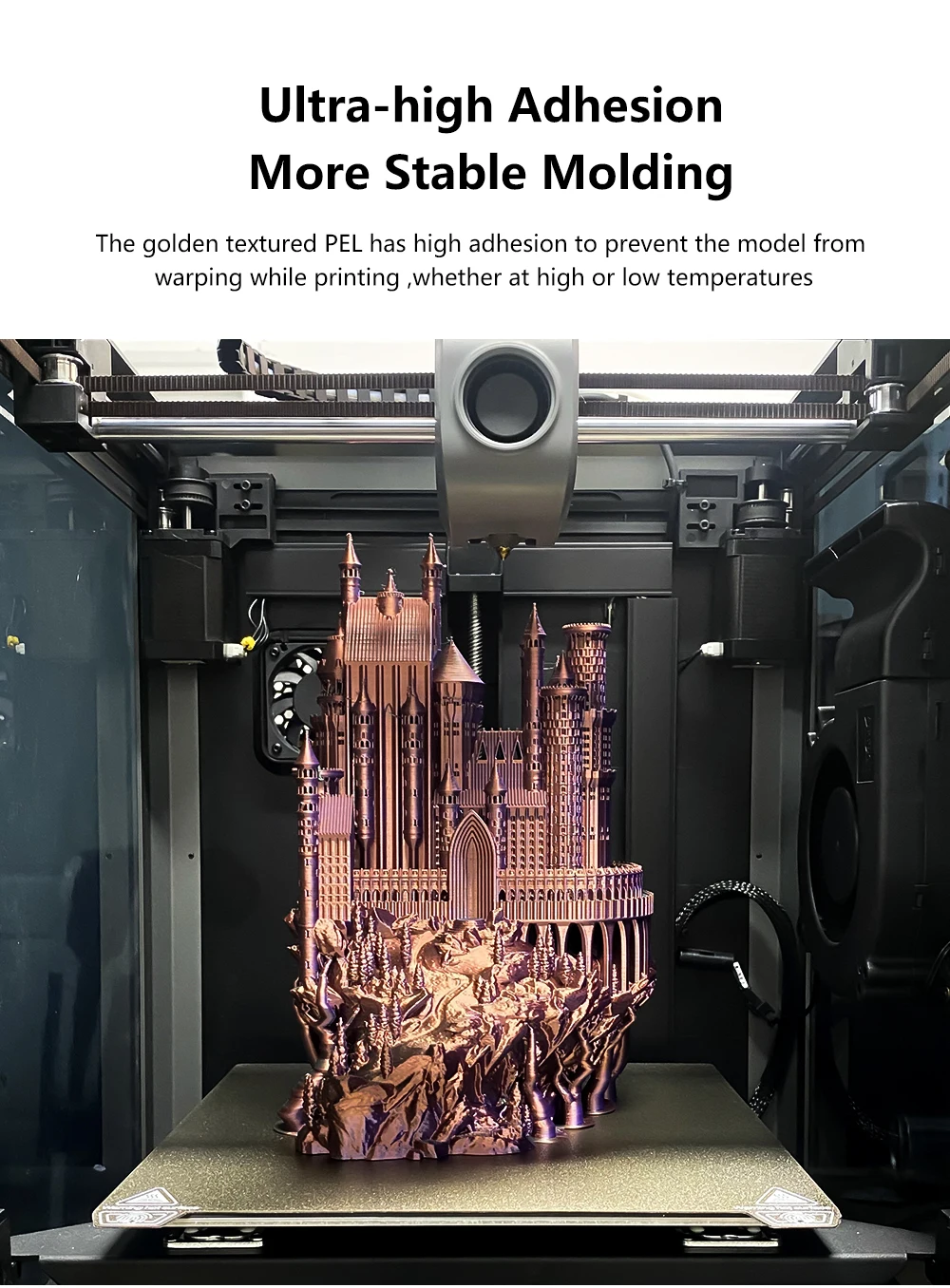 Für Creality K1 / K1 MAX Bauplatte 310 x 315 mm PEI Bauplatte 235 x 235 mm für Ender 3 v3 se / v3 ke / Ender 3 S1 PRO / Ender-5 S1 – Detail 11