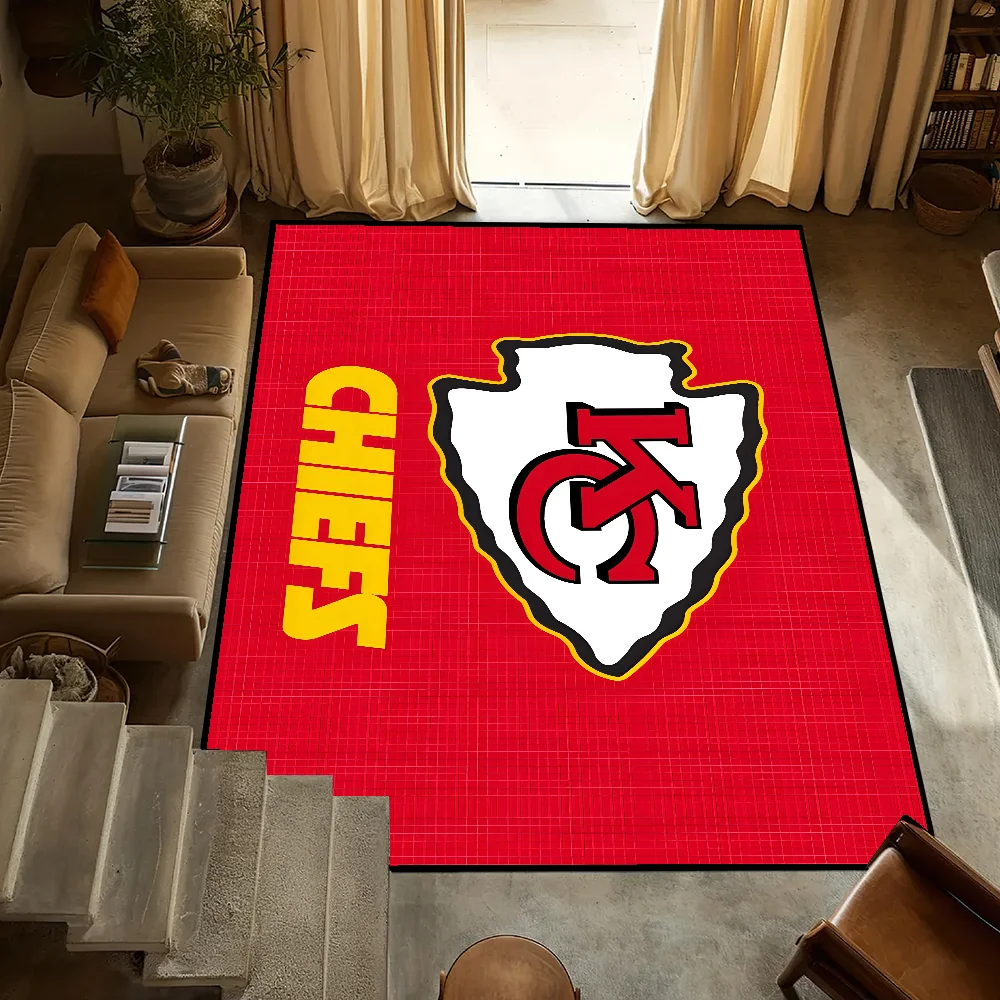 

Football team C-Chiefs small carpet Bedside Kitchen Bath Living Home House Bedroom Floor Mat Doormat Large Carpet Rug Decoration