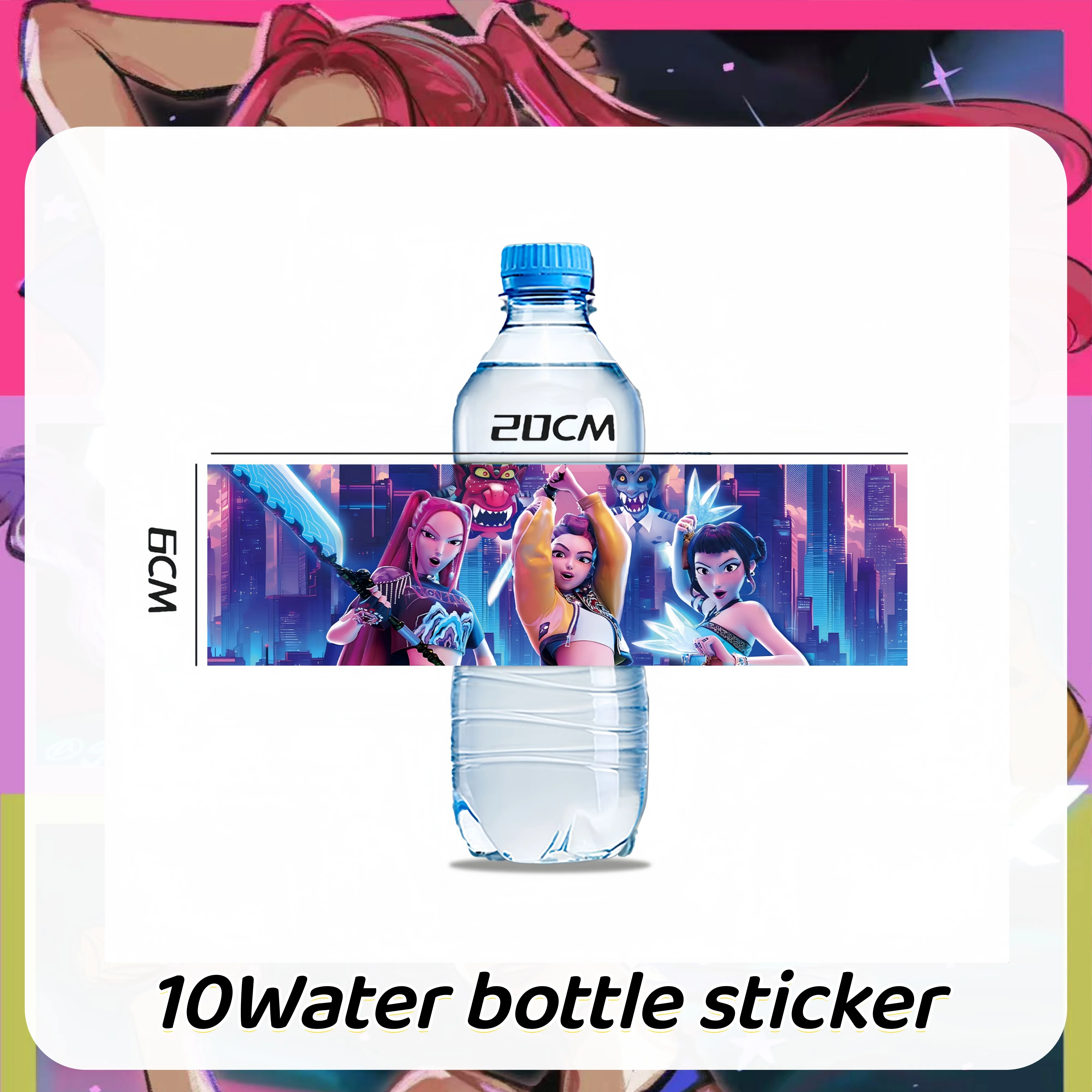 K-Ppop Demon Hunter Group Decorazioni per feste di compleanno Forniture per feste Huntrix Anime Stoviglie Tazza Tovagliolo Palloncini Bandiera appesa Regalo per bambini