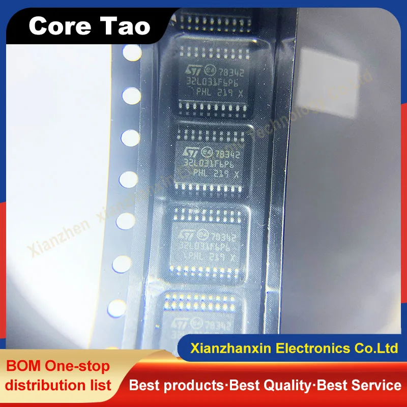 2~10pcs/lot STM32L031F6P6 STM32L031 031F6P6 TSSOP20 Microcontroller chip