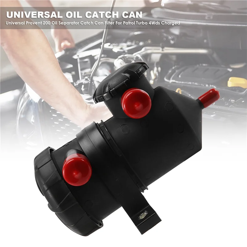 WO-Universal Provent 200 Pemisah Oli Filter Kaleng Penangkap Untuk Ford Patrol Turbo 4Wds Charged Toyota Landcruiser Kaleng Oli 2Mgd-1