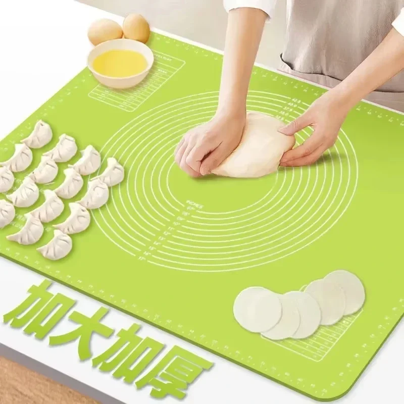 Sheet Kneading Dough Mat  Silicone Baking Mat Pizza Cake Dough Maker Kitchen Rolling Dough Pizza Cooking Grill Gadgets Bakeware