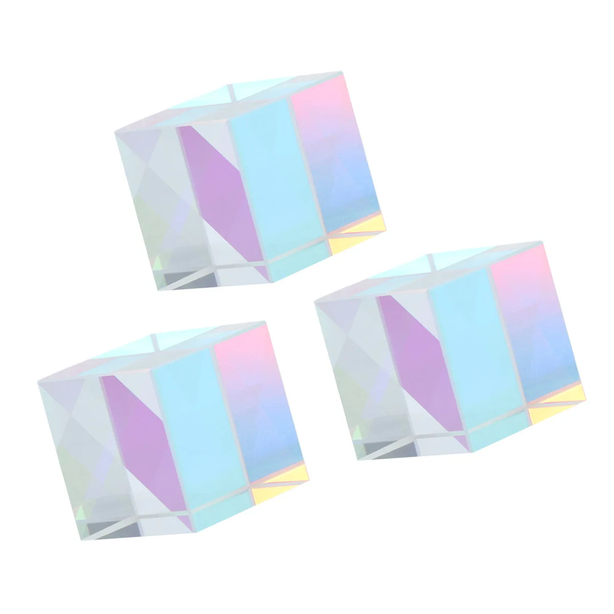 

Cube Dispersion Prism optical cube RGB cube glass cube