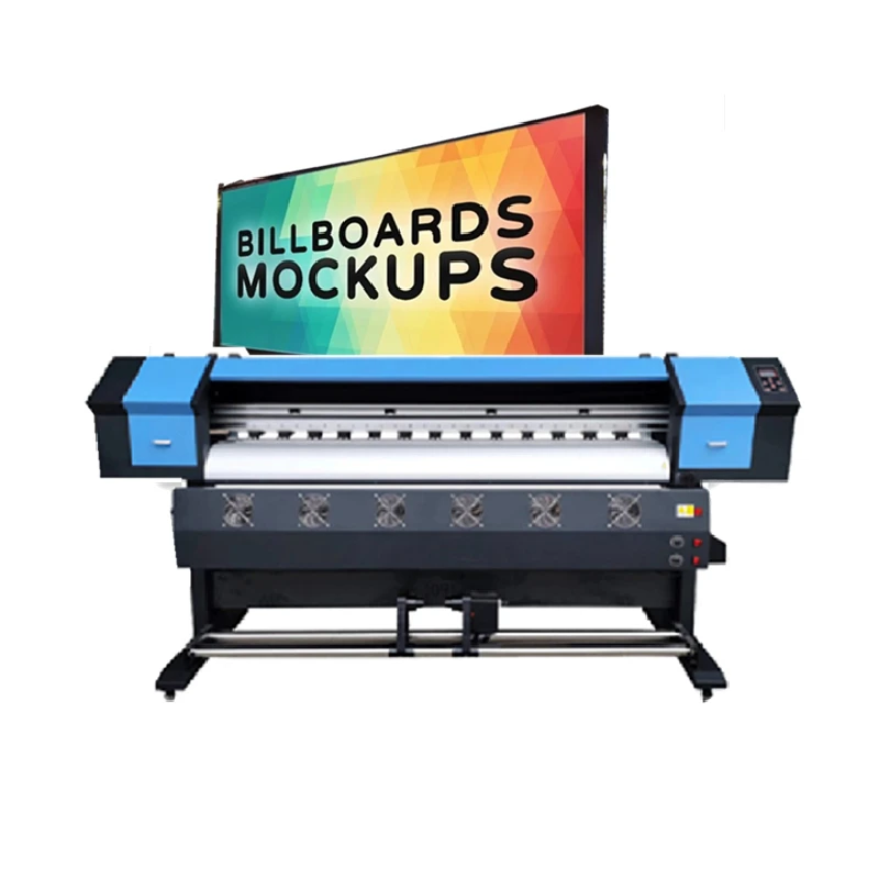 

1.8m Digital Inkjet Printer Tarpaulin Printer Sticker Printing Machine Xp600 Eco Solvent Printer