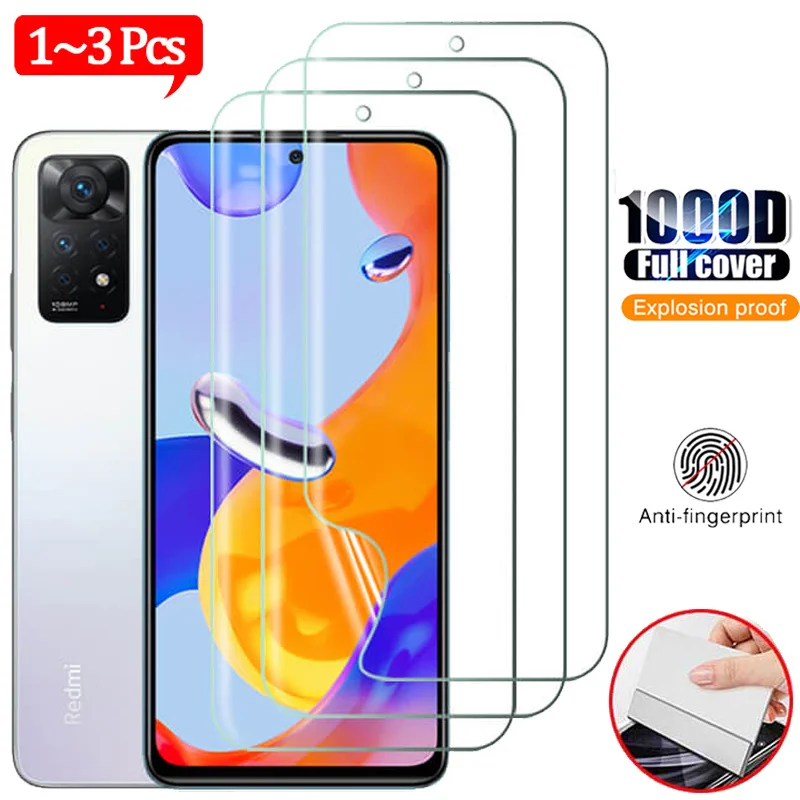 

hydrogel film for redmi note 11 soft glass Film redmi note 11S Note 11 Pro + 5G Note10 Pro Screen protection Redmi note 11Pro 5G