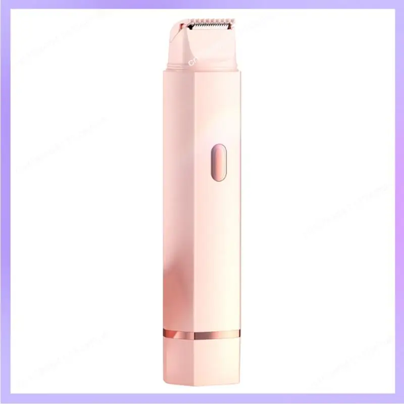 

N83R Триммер для бикини для женщин Электробритва для женщин 2 в 1, триммер для волос на лобке, женский триммер для влажной и сухой уборки ног, подмышек