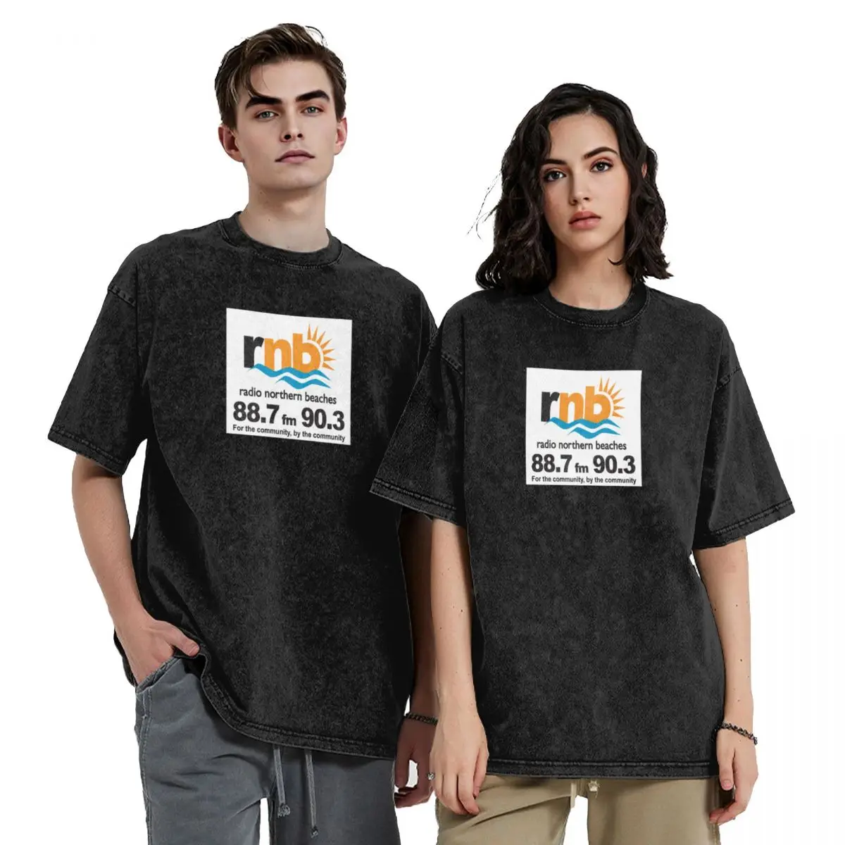 

Radio Northern Beaches T-Shirt baggy shirts cotton graphic tees oversizeds mens t shirts