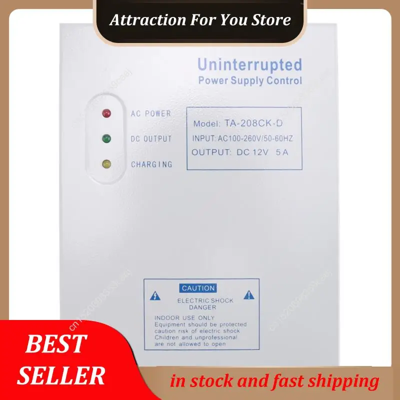 

Лидер продаж 208CK-D AC 110-240 В постоянного тока 12 В/5 А система контроля доступа к двери импульсный источник питания источник питания ИБП