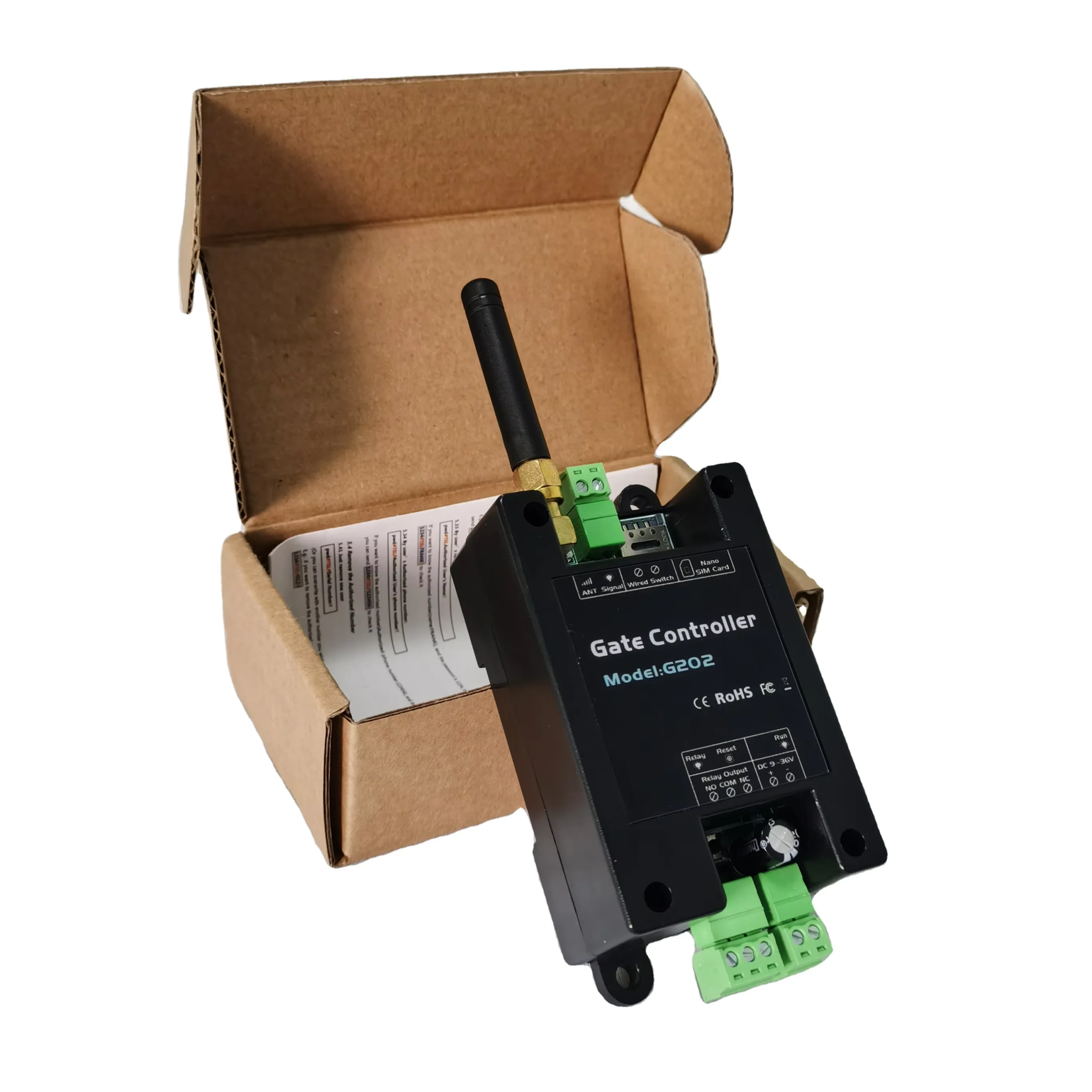 2G 4G Gsm Gate Opener Relay Switch Door Opening Relay Free Call /SMS 4G Gsm Remote Controller