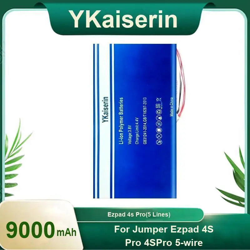 

High Quality 9000Mah Laptop Battery For Jumper Ezpad 4S Pro 4Spro 5-Wire 5 Lines