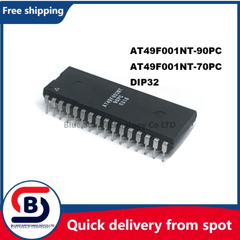 Free Shipping 5pcs/lots AT49F001NT-70PC AT49F001NT-90PC AT49F001NT AT49F001 49F001NT 49F001 DIP32 Quick delivery from spot