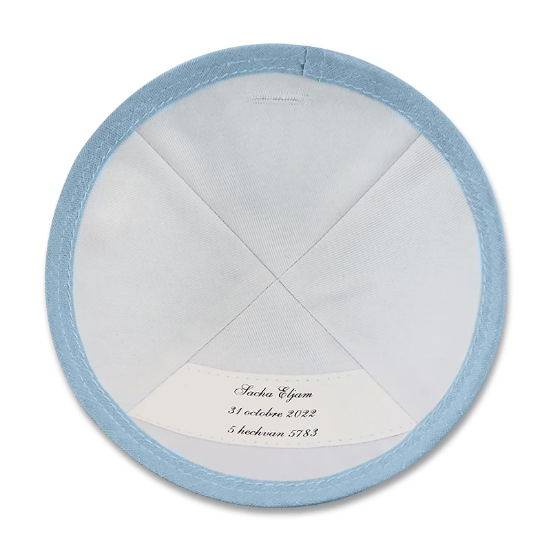 Yarmulke Judaica |   Kippot de Casamento |   Kippah Personalizada