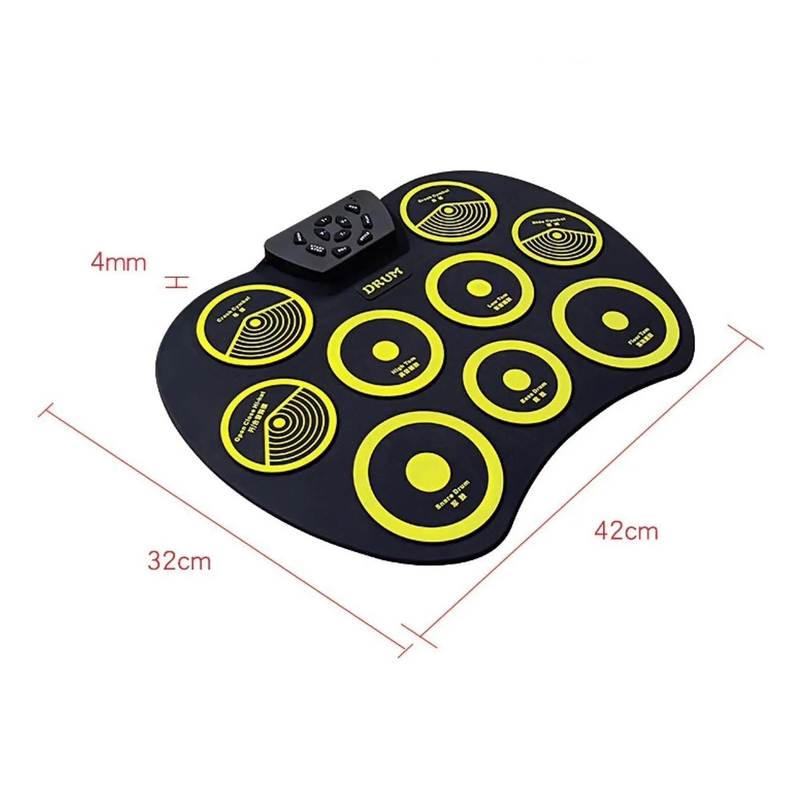 Batteria elettronica Set tamburo elettrico pedali tamburo tamburo elettrico da tavolo