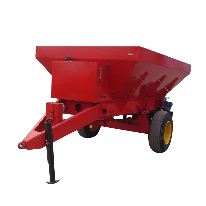 Farm Machine Tractor Trailed Heavy Duty Fertilizer Spreader Truck Manure Spreader Machine
