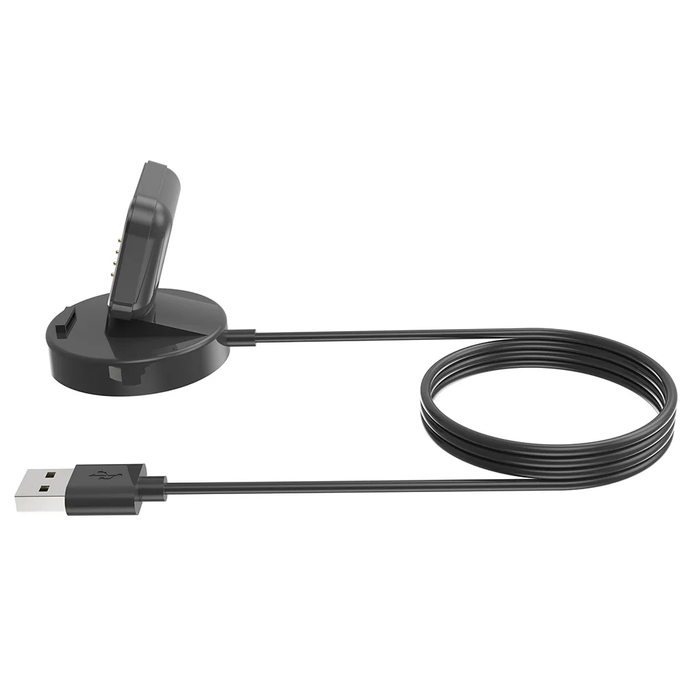 Kabel Pengisi Daya 100Cm Kabel Pengisi Daya USB Aksesori Jam Tangan Pintar Kabel Dock Dudukan Ponsel Pengisi Daya USB Pengganti untuk Jam Tangan OPPO 3 Pro/3/2