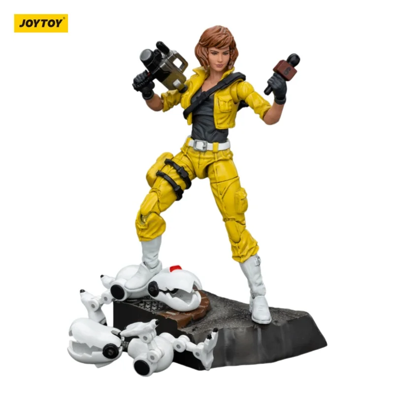 

JOYTOY TMNT-April O'Neil Action Figure Doll Model Gift Decoration Collection