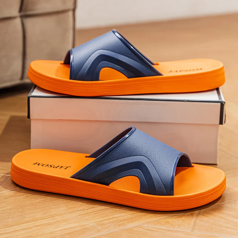 

Пляжные резиновые тапочки для пар – мужские нескользящие, износостойкие сандалии из ЭВА с мягкой подошвой и модным дизайном