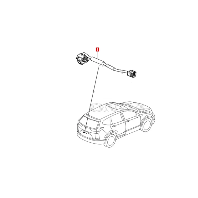 39530TLAA01 Suitable for Ho nd a 18-22 CR V Ci vi c Rear view reversing camera