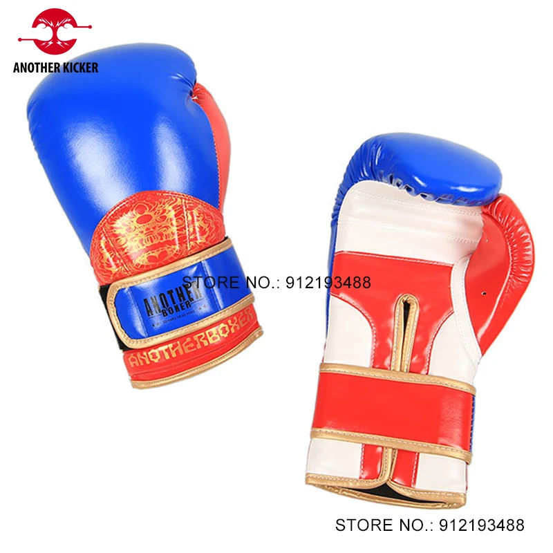 Boxing Gloves Professional Adult Kids Sanda Muay Thai Fighting Gloves Men Women Sandbag Training Free Fight MMA Glove 10/12/14oz