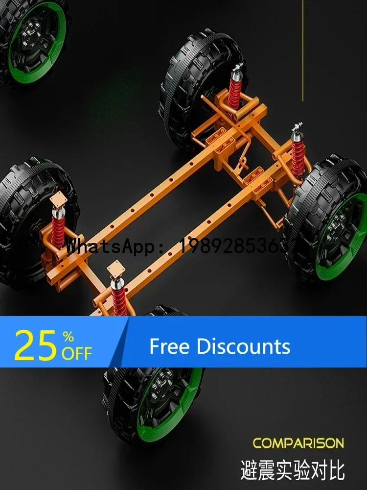 

AB Mute Motor Wrangler Children's Electric Four-Wheel Independent Suspension off-Road Vehicle