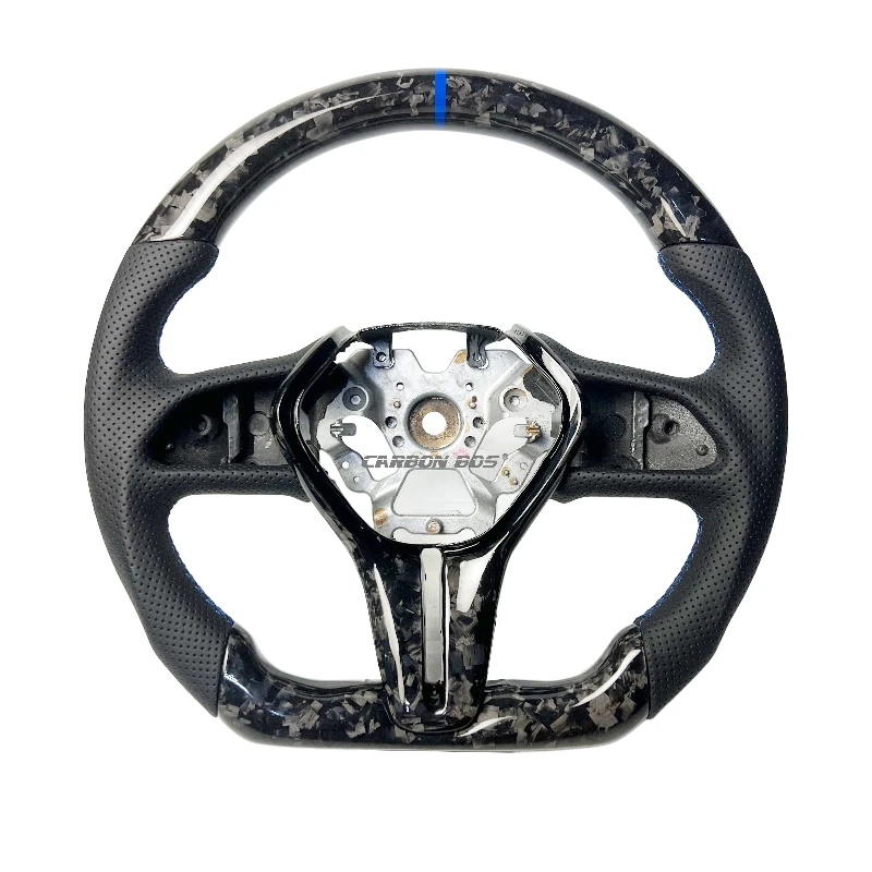 

Carbon Bos for Infiniti Q50 Car Steering Wheel Black Forged Carbon Fiber for Infiniti Q 50 Q 60 Q 70 G 35 G 37 Auto Accessories