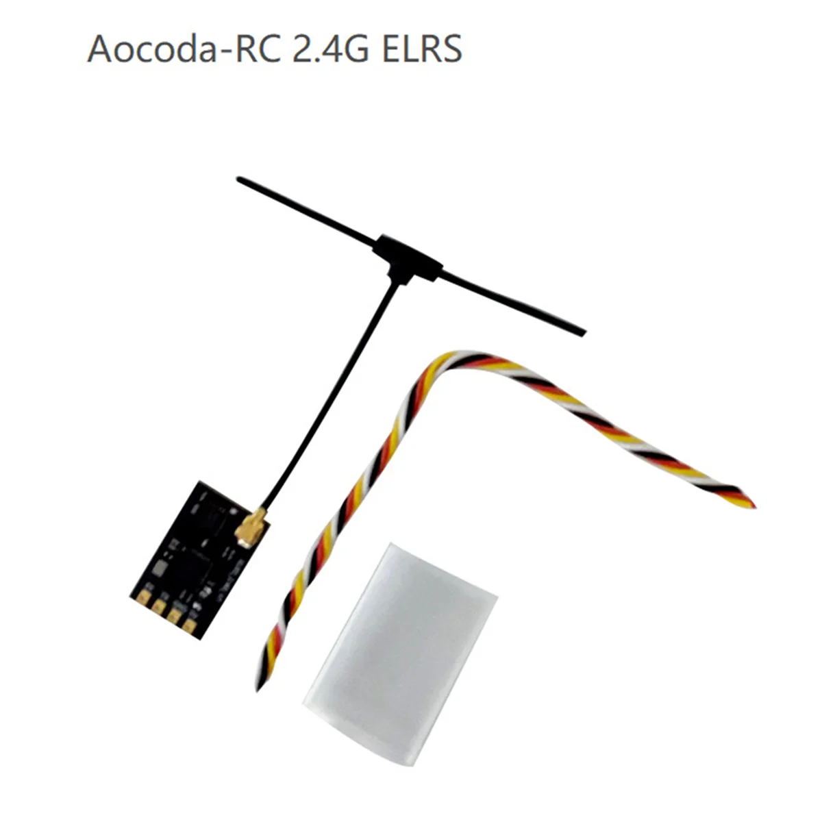 AT-For Aocoda ELRS 2.4GHz Receiver 500MW 20DBm Remote Control Model UAV Receiver for FPV RC Drone