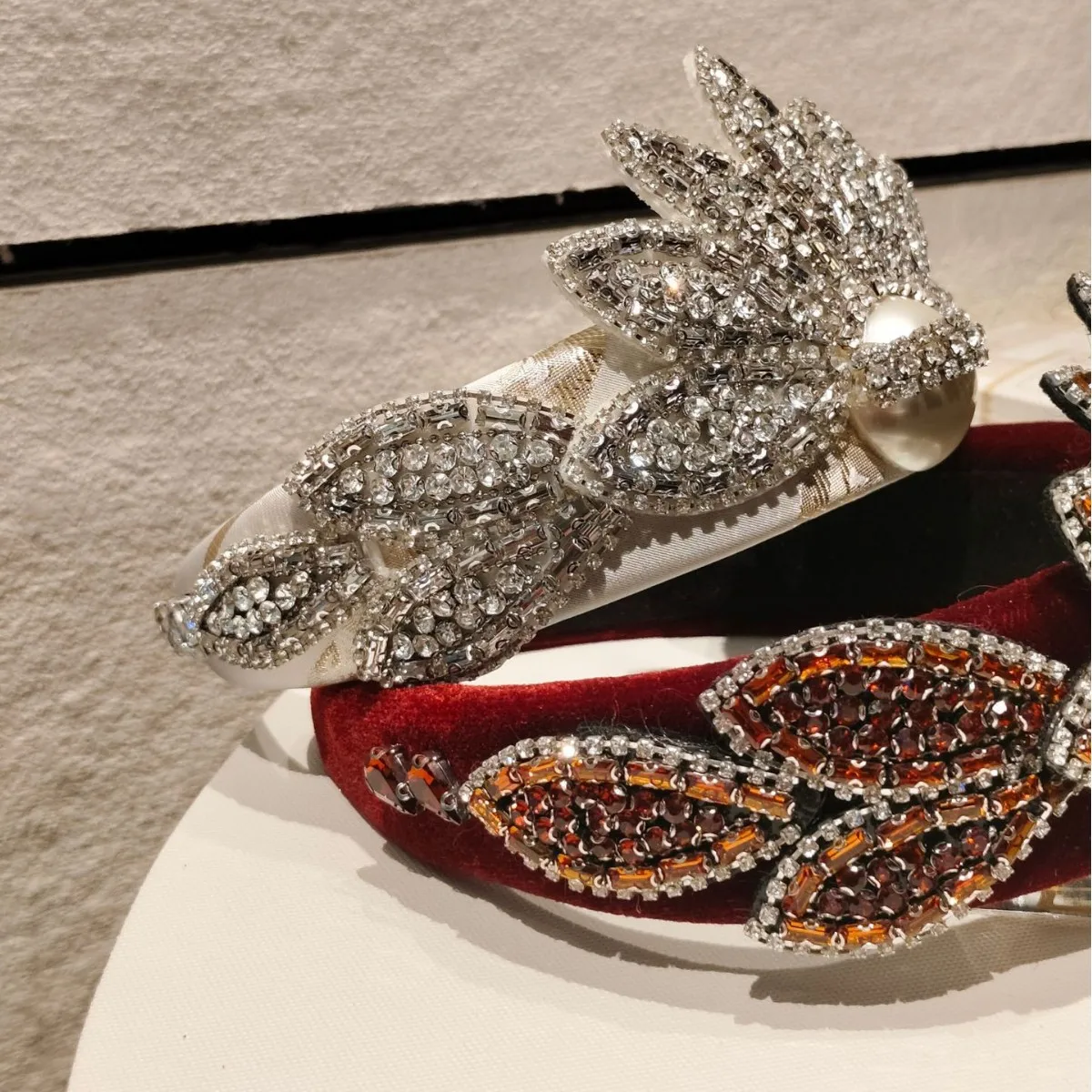 Hot-selling European and American Luxury Diamond-studded Crown Headband - Baroque Headpiece for Banquets