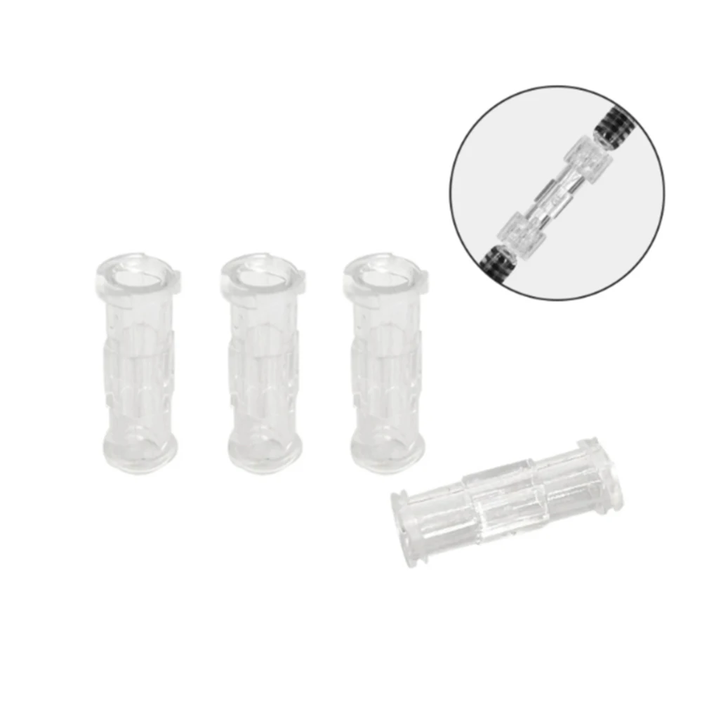 100 Leak proof Luer Thread Connector Sterile Medical Luer Lock Clear Coupler Double Helix Joint Syringe Connector tattoo supply